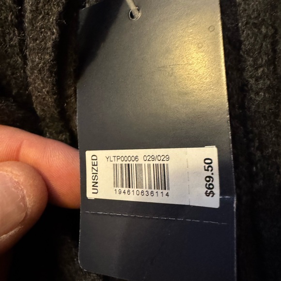 Lucky Brand Charcoal Knit Scarf - Picture 3 of 3